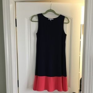 Color Block Shift Dress, Medium